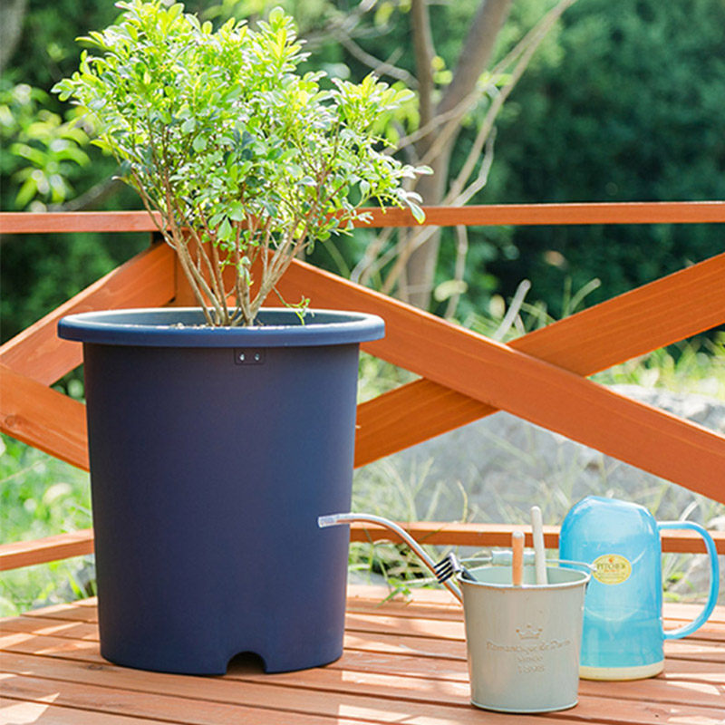 爱丽思丝加仑盆树脂塑料兰花绿萝大号花盆二代加厚北欧简约月季