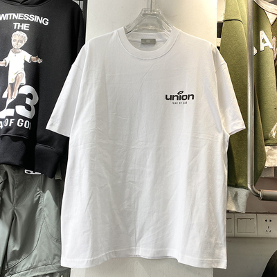 FGSS短袖潮青少年休闲反光字母