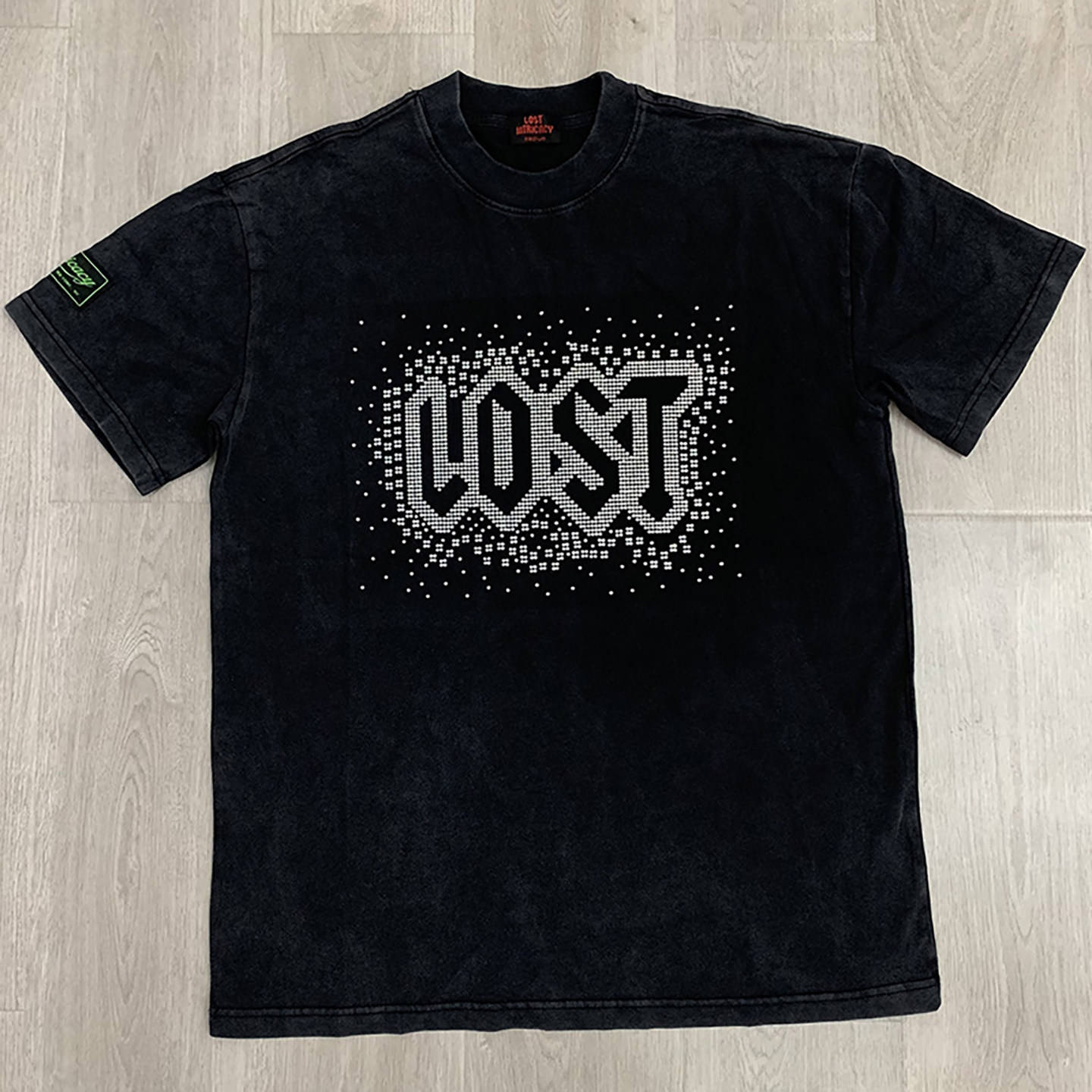 夏季高品质重工字母烫钻图案印花嘻哈宽松休闲男女圆领短袖T恤潮,男装,T恤,淘宝优惠券,粉丝福利购,淘宝优惠卷