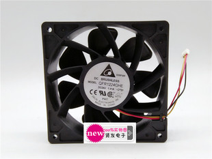 Delta/台达3线高端设备风扇 QFR1224GHE -CT31 24V 1.41A 12038