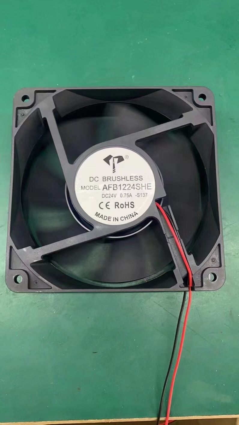 AFB1224SHE 12038 DC24V 0.75A变频器散热风扇E