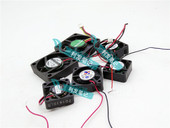 3.5CM厘米5V 12V笔记本USB小风扇微型直流散热 2.5CM 3CM 包邮 2CM