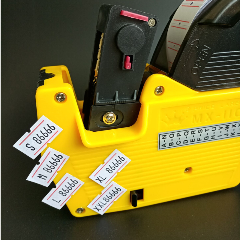 单排英文26个字母打码机打价机 服装码数机 定制版标签标价机器