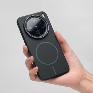 细圈磁吸beast同款适用oppo findx8超薄无线充电a3pro手机壳reno13/12pro简约黑色reno10/9磨砂reno11防指纹