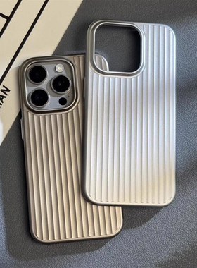 瓦楞淬炼2.0高级感钛灰色适用oneplus一加13T透黑12行李箱纹ace3手机壳1+ace5pro全包磨砂ace2pro防指纹散热