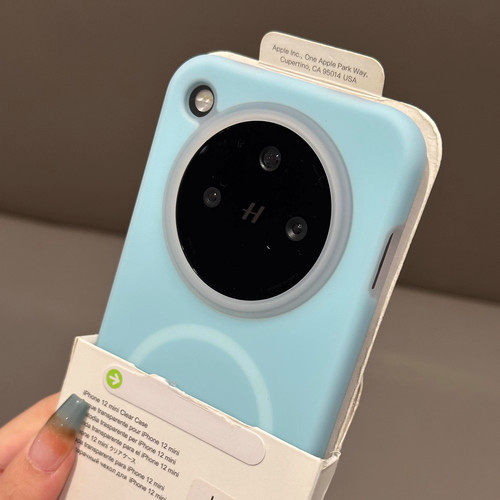 浅蓝色耐脏液态硅胶适用oneoplus一加ace5pro多果冻巴胺手机壳1+13磁吸magsafe无线充电oppo findx8橡皮感X7