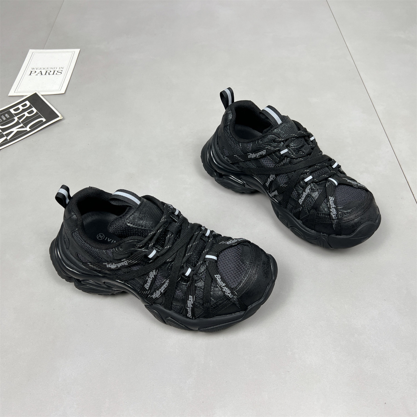 厚底增高老爹鞋女轻便运动休闲鞋图片