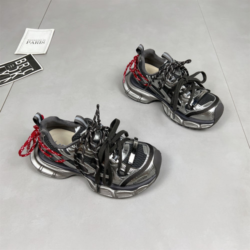 真皮巴黎绑带老爹鞋女2025秋季