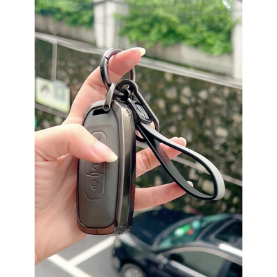 适用于福特野马钥匙套金牛座探险者MKZ林肯MKC MKX汽车金属壳扣包