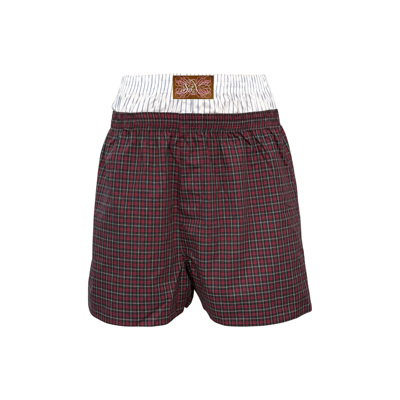 [PCCVISION] 3MAN0N s3x双色拼接格子宽松阿罗裤