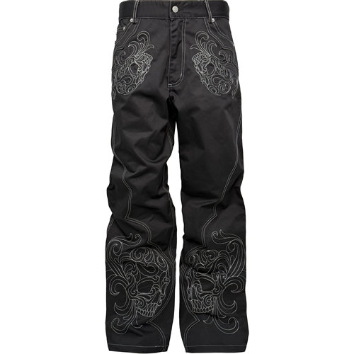 pccvision辑明线巴洛克直筒裤