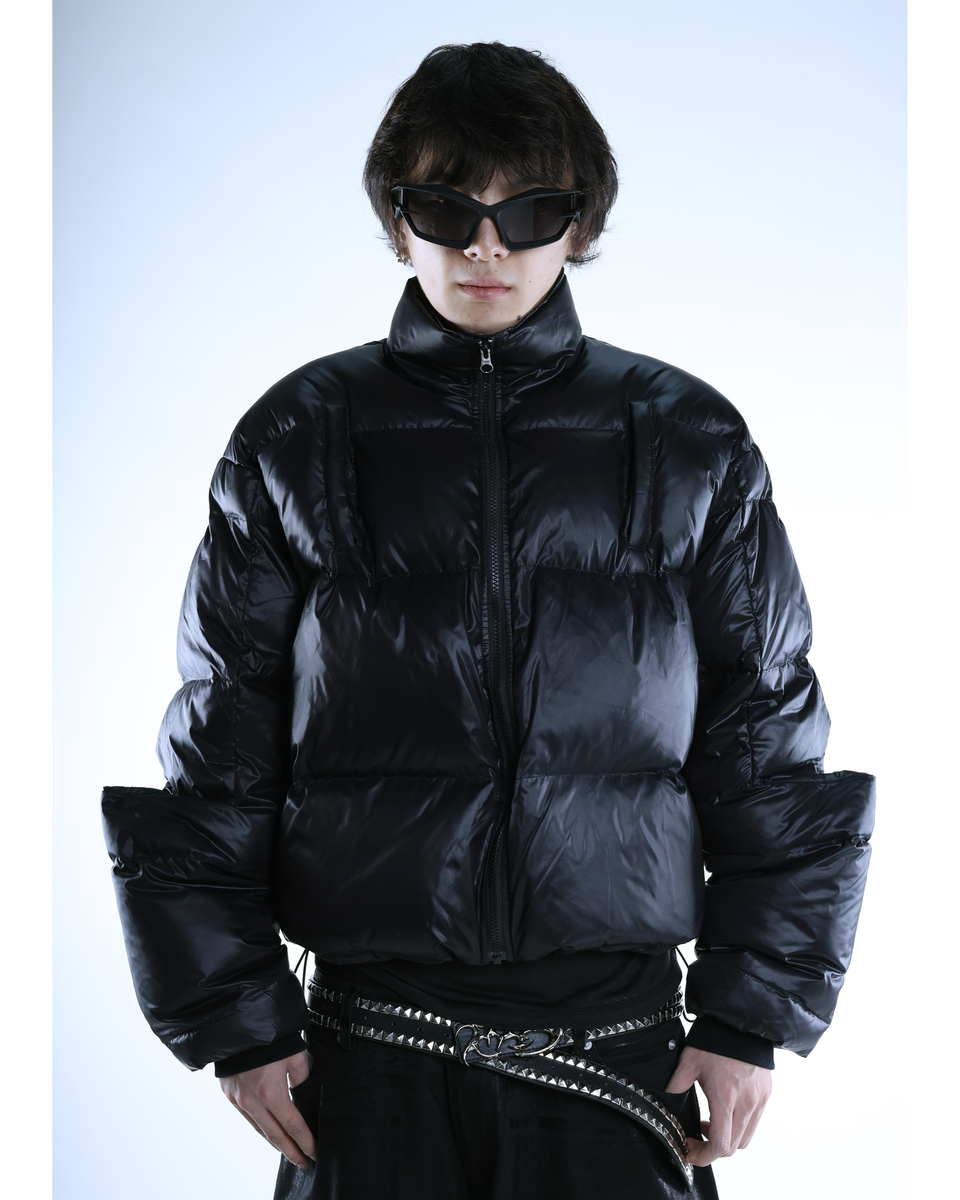 pccvision潮立领秋冬短羽绒服