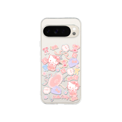 春日KT猫适用于谷歌Pixel11proXL/10pro透明手机壳Google Pixel10A/9A动漫9pro XL彩绘7Pro/8A简约6A软壳8pro