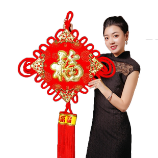 中国结大号福字挂件2026马年乔迁进宅室内布置用品门店铺新年装饰