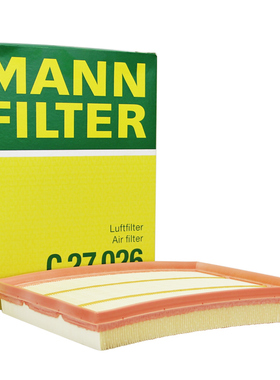 曼牌空气滤芯格C27026适用华晨宝马3系GT M135i M2 335Li 435i