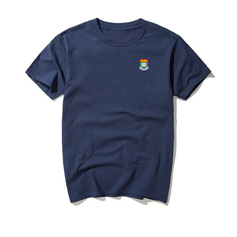 夏季HKU香港大学周边短袖T恤校服港大校友聚会学生班服可定制LOGO