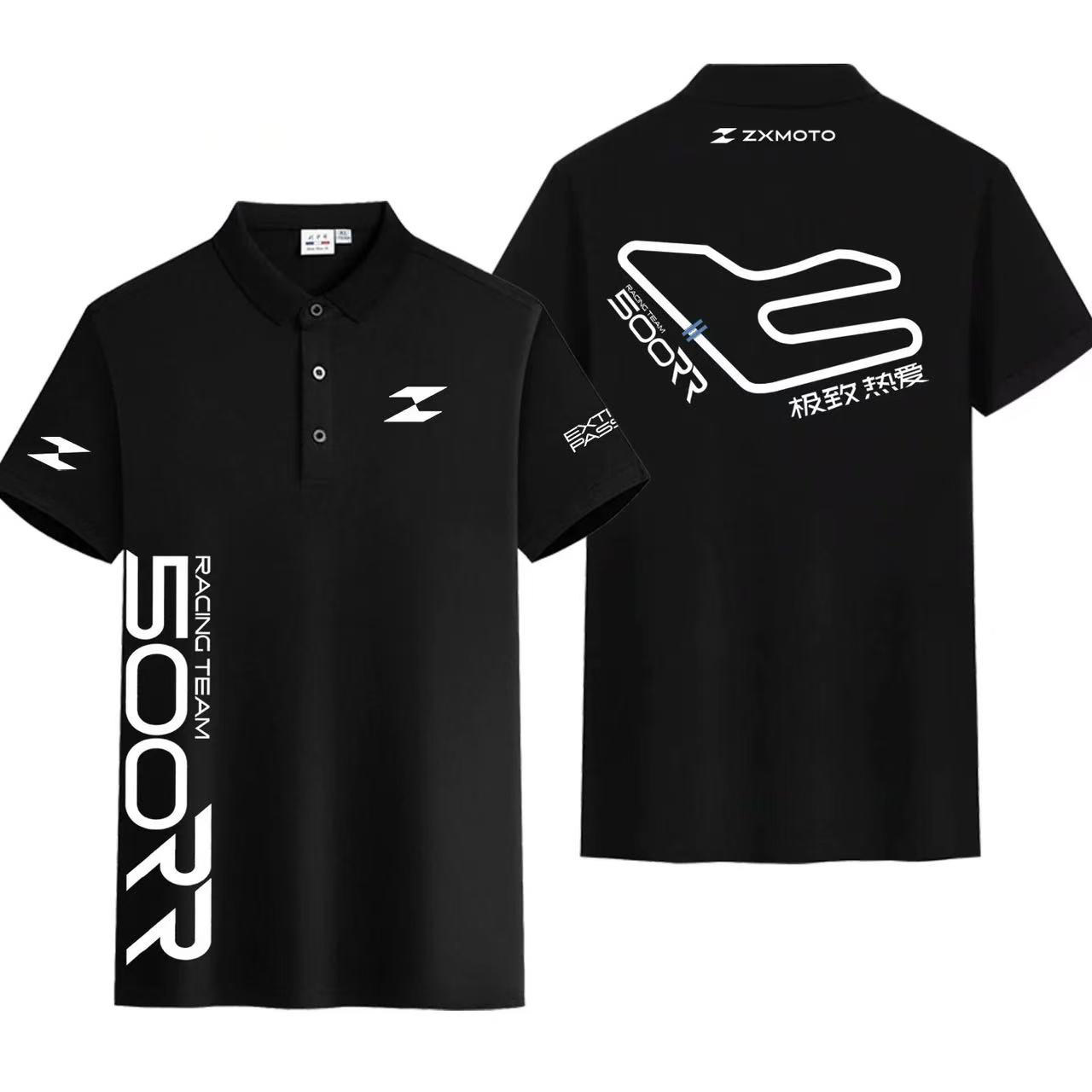 wsbk夺冠ZX同款820RR摩托车工作服POLO衫男女夏季短袖员工可定制