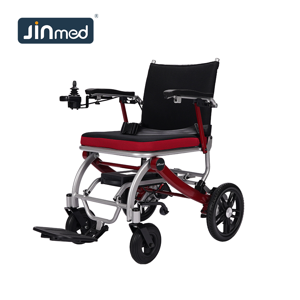 中进电动轮椅折叠轻便锂电池
