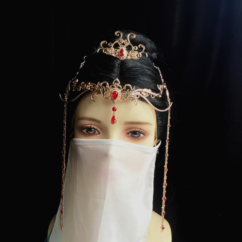 汉服头饰发冠额饰异域风