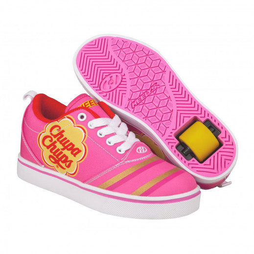 美国正品暴 走 鞋heelys男女青少年学 生超轻四季帆布 代步轮滑鞋