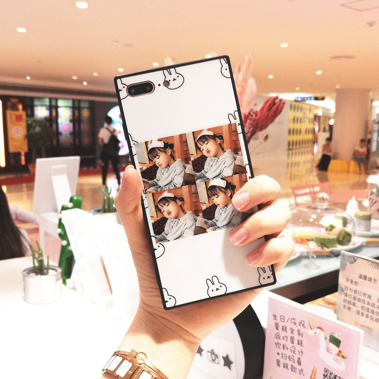 镜面方形手机壳vivox20防摔软壳vivox9/x21权律二自拍搞怪x9splus