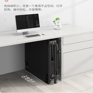 一米三段式5床单小巧办公室耐用折叠床成人午休人用节约结实靠墙