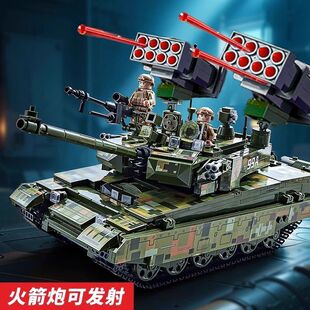 甲坦克益智玩具男孩高难度积木6 12岁儿童六一礼 99A装 2025新款