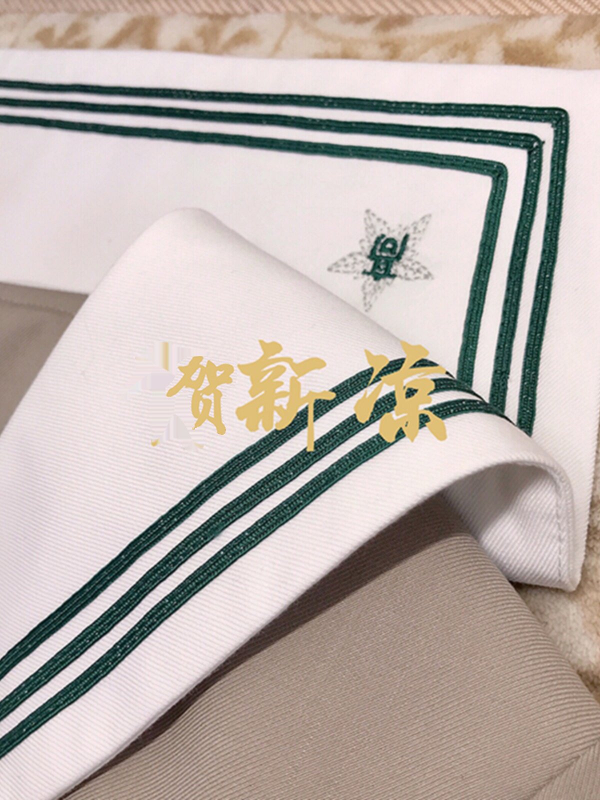 [CLEARANCE NON-REFUNDABLE AND NON-EXCHANGED] [HE XINLIANG] ST. CARTERS ORIGINAL JK UNIFORM SAILOR UNIFORM INTERMEDIATE SUIT