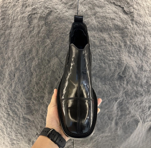 2025秋冬新款真皮切尔西靴男英伦风马丁短筒皮鞋方头复古工装皮鞋