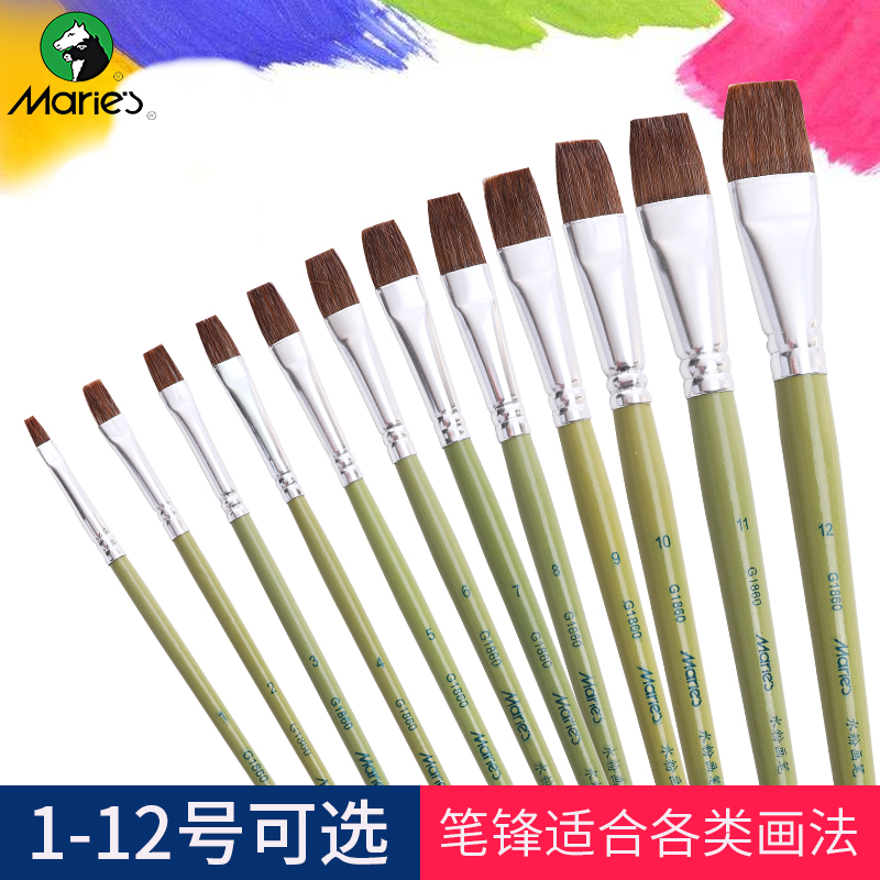 ÂíÀûG1860ÀǺÁË®·Û»±ÊË®·ÛÑÕÁÏÃÀÊõ»±Ê ƽͷÓÍ»±Ê ±ûÏ©»±Ê ±ÊË¢ ÅÅ±Ê É«²ÊÓÃ±Ê Ë®²Ê±Ê