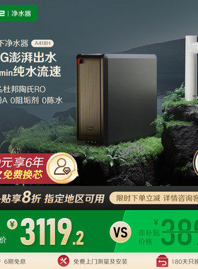 352加热净水器25款母婴认证RO反渗透直饮过滤厨房家用净饮机A418H