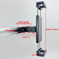 30 aluminum profile display stand, vesa workstation screen, 3040 simulated racing car assembly line industrial screen hanger thumbnail 3