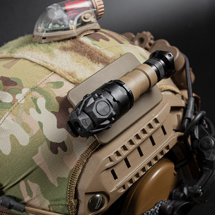 WST 战术头盔配件快速安装板GoPro摄像机电筒支架魔术勾面底座