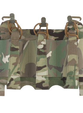 WST FCPC V5/FCSK战术背心5.56/7.62通用三联前面板3联AR功能包