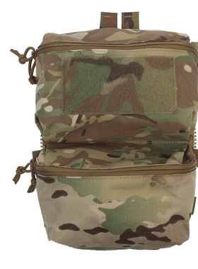 FCPC V5背心双袋组合背板水袋包扩展副包迷彩战术户外YKK10号通用