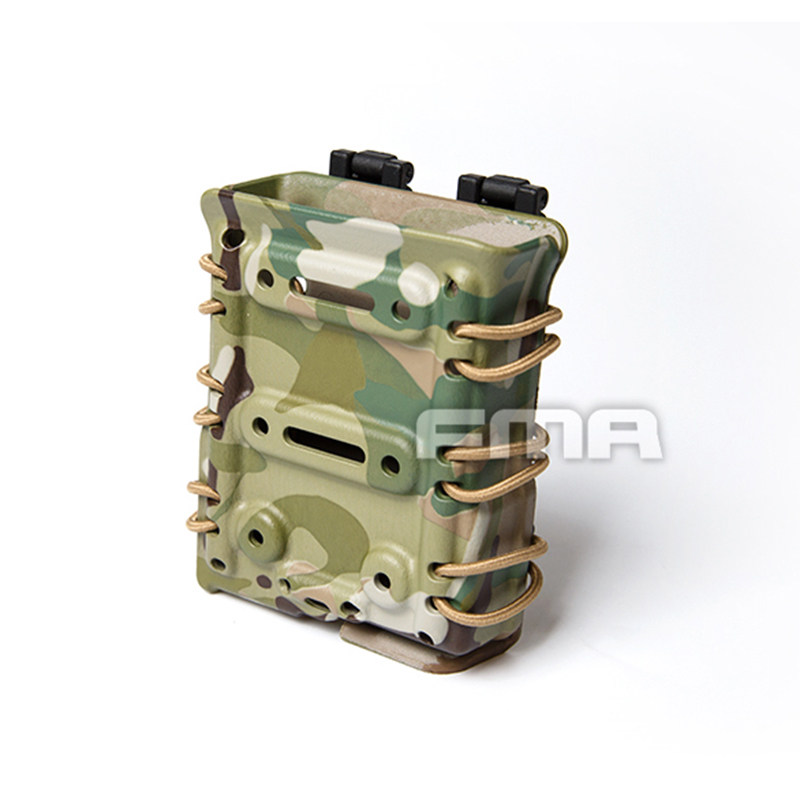 FMA通用5.56软壳快取工具袋战术背心腰带迷彩7.62乐辉AK74U弹夹套 - 实物图
