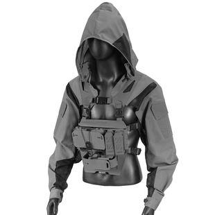 DMgear原创'混迹'帽子款袖服+MX-1胸挂组合轻量化胸挂副包版袖服