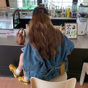牛仔外套女秋新款小个子显瘦短款防晒外套洋气小众时尚