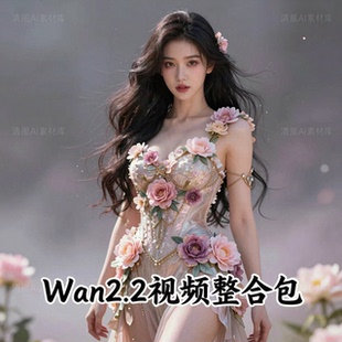 全新升级comfyui整合包wan2.2量化版wan2.2视频comfyui工作流