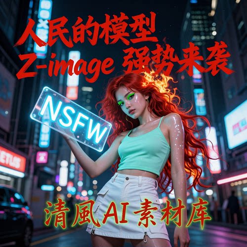 全新升级comfyui-Zimage整合包（含NSFW）12月更新comfyui工作流