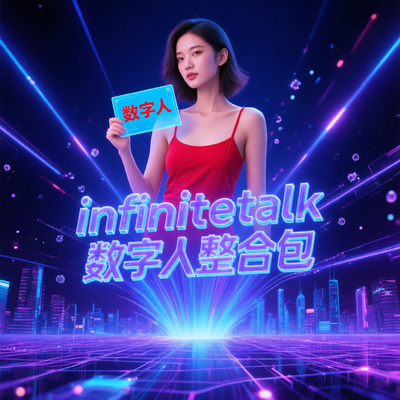 【全新发布infinitetalk数字人整合包】无线时长!图片+视频驱动