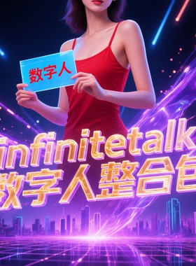 全新发布comfyui整合包infinitetalk数字人图片视频comfyui工作流