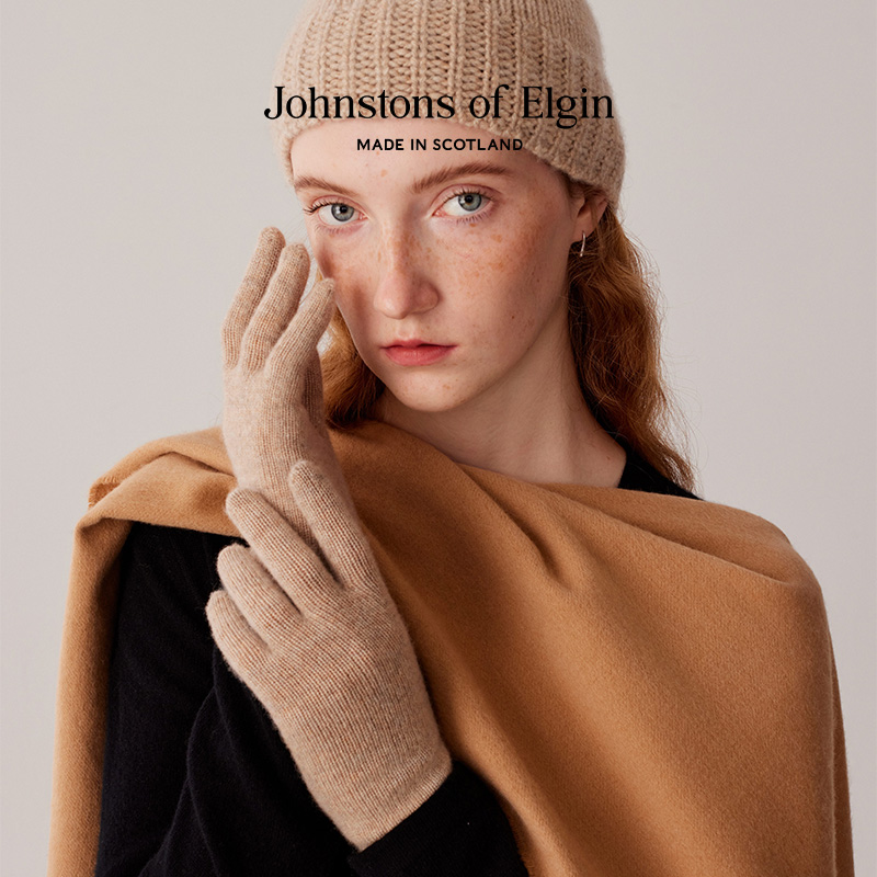 JOE纯色羊绒手套礼盒礼物