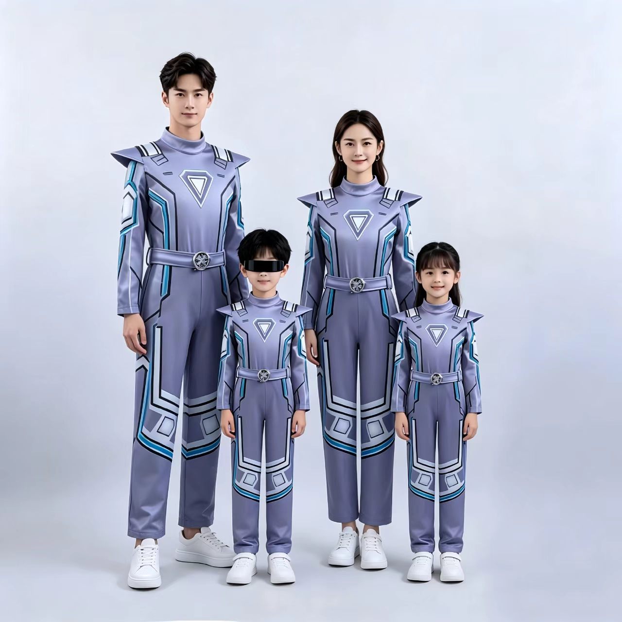 AI时代科技感宇航员舞蹈租赁图片