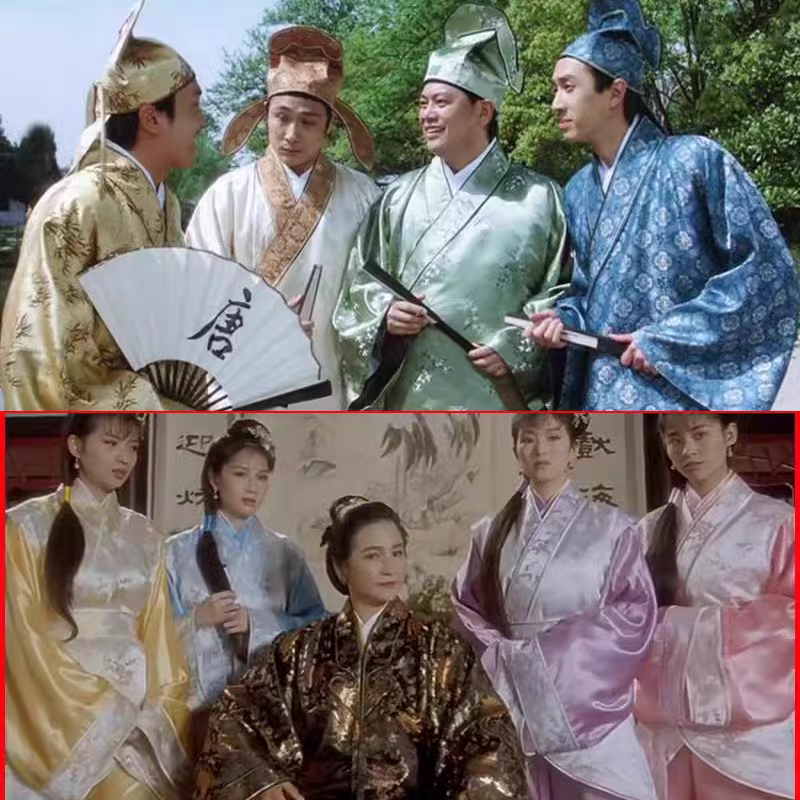 租唐伯虎点秋香江南四大才子服装