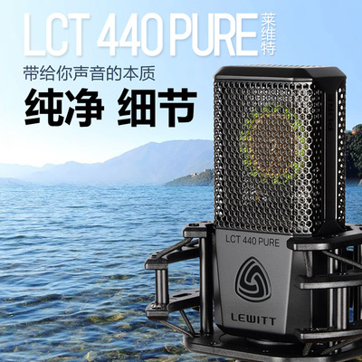 LEWITT LCT 440 麦克风 专业大振膜电容话筒 录音 唱歌 行货正品