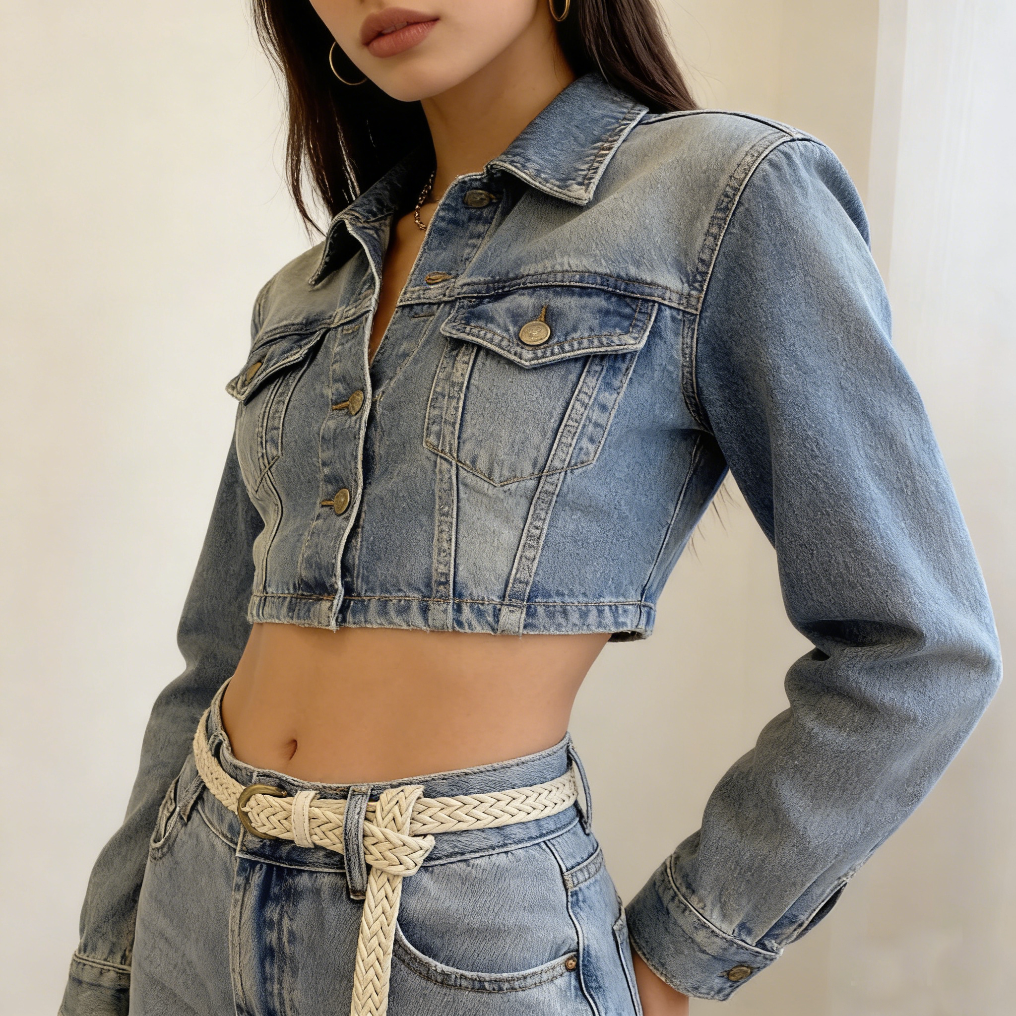 新款热卖韩版休闲蜡绳编织腰带2026服饰装饰裤袋现货女士皮带