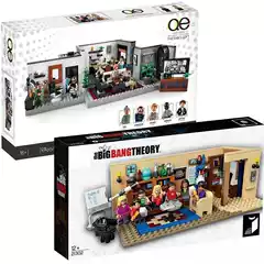 10291 Pink Rescue Squad Magic Five Friends 21302 the Big Bang Theory Assembling Chinese Puzzle Building Blocks