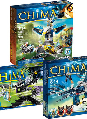 气功传奇70011神鹰城堡灵狮洛人仔70003鹰杰斯的鹰隼拦截机积木男