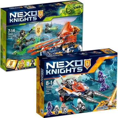 兰斯的旋转变形冲锋长枪战车积木